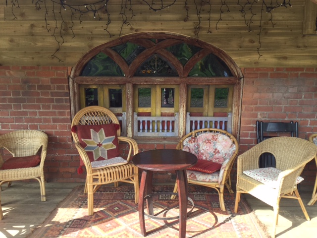 Wicker Furniture_Veranda_Sunny spot_GreenAcre Events_Hen party_hen weekend_stag weekend_stag party